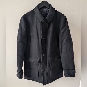 Men's Balibaris Navy Wool Jacket
